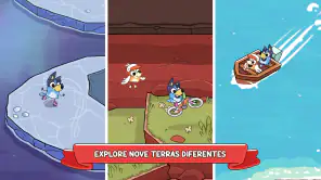 Bluey's Quest: Caneta Dourada screenshot