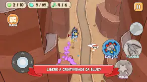 Bluey's Quest: Caneta Dourada screenshot
