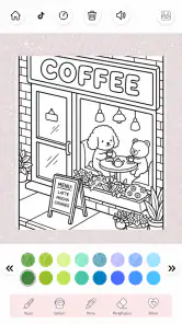 BOBBIE Goods Coloring Game screenshot