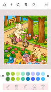 BOBBIE Goods Coloring Game screenshot