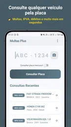 Consulta Multas e FIPE + Placa 5