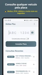 Consulta Multas e FIPE + Placa 7