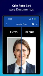Foto 3x4 para Documento 6