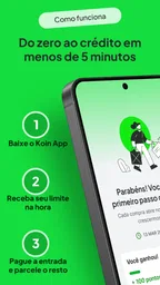 Koin: Crédito e Pix parcelado 3
