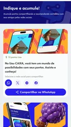 Uau CAIXA: Pontos e Vantagens 3