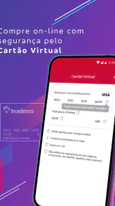 Bradesco Cartões screenshot
