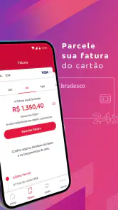 Bradesco Cartões screenshot