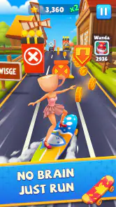 Brainrot Runner:Subway rush screenshot