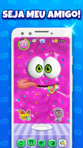 Bruno - Meu Slime Pet Falante screenshot