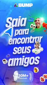 Bump - mapa para amigos screenshot