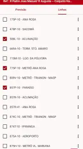 BusFinder - Ônibus SP screenshot