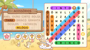 Caça Palavras: Gato Party screenshot