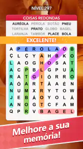 Caça-Palavras - jogo de puzzle screenshot