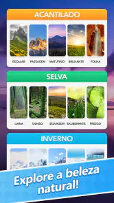 Caça-Palavras - jogo de puzzle screenshot