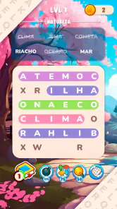 Caça Palavras português screenshot