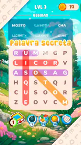 Caça Palavras português screenshot