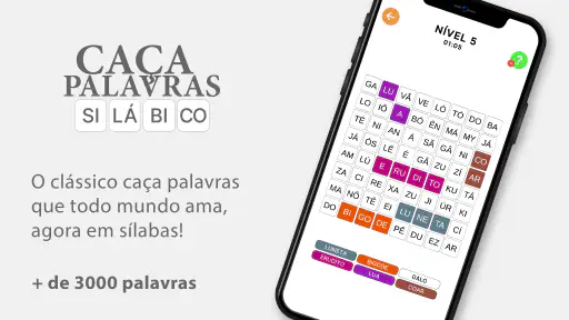 Caça-Palavras Silábico 7