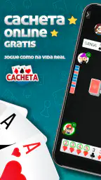 Cacheta MegaJogos: Cartas 1
