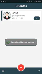 Cadastro de Clientes screenshot
