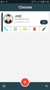 Cadastro de Clientes screenshot
