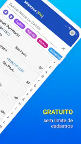 Cadastros screenshot