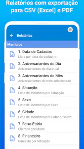 Cadastros screenshot