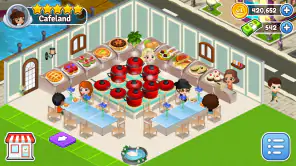 Cafeland - Jogo de Restaurante screenshot