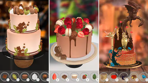 Cake Coloring 3D 7