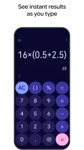 Calculadora screenshot