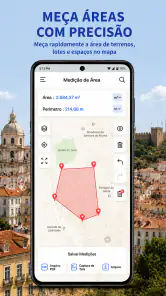 Calculadora de área de terra screenshot