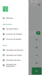 Calculadora: Porcentaje, Moeda 1