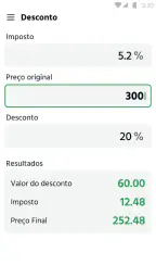 Calculadora: Porcentaje, Moeda 5