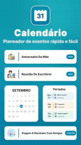 Calendário screenshot