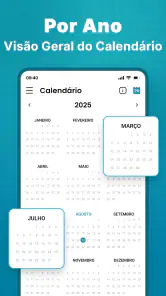 Calendário screenshot