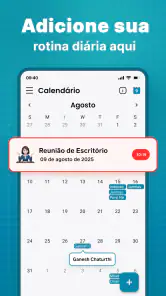 Calendário screenshot