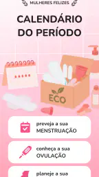 Calendário Menstrual - Período 1