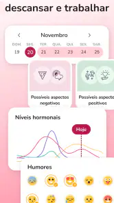 Calendário Menstrual - Período screenshot