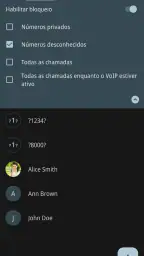 Calls Blacklist - Bloqueador 3