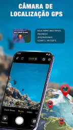Câmara GPS: Mapa, Data e Hora 1