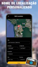 Câmara GPS: Mapa, Data e Hora 5
