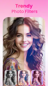 Câmera de Maquiagem e Selfies screenshot