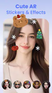 Câmera de Maquiagem e Selfies screenshot