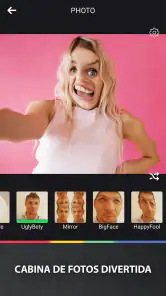 Câmera divertida com efeitos screenshot