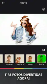 Câmera divertida com efeitos screenshot