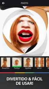 Câmera divertida com efeitos screenshot