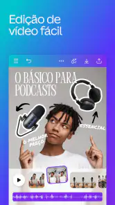 Canva: editor de fotos e vídeo screenshot