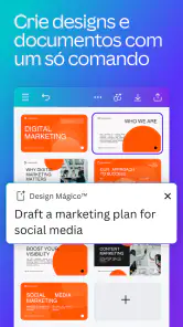 Canva: editor de fotos e vídeo screenshot