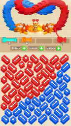 Caos de Lãs - Wool Sort Games 1