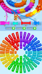 Caos de Lãs - Wool Sort Games 2