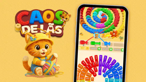 Caos de Lãs - Wool Sort Games 8
